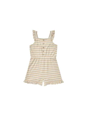 Addy Romper | Vintage Stripe