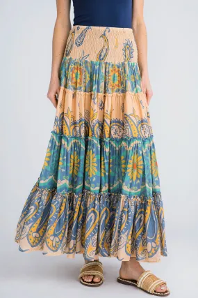 Free People Super Thrills Maxi Skirt