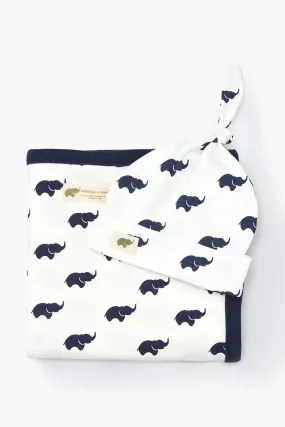 Hospital Cuddle Box - Mini_Navy Elephant