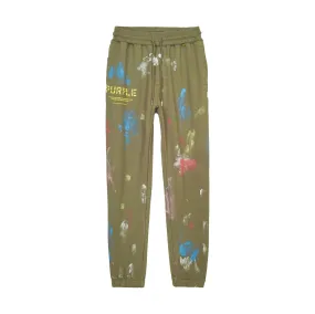 PURPLE BRAND P412 Military Stencil Paint Joggers