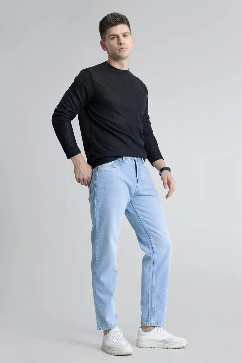 Refined Ice Blue Relaxed Fit Jeans