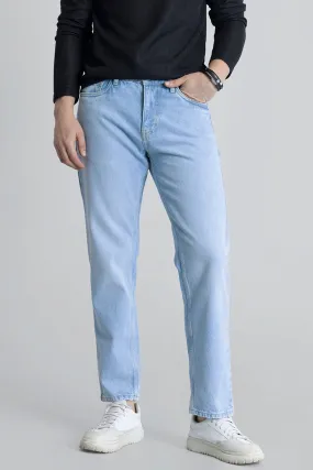 Refined Ice Blue Relaxed Fit Jeans