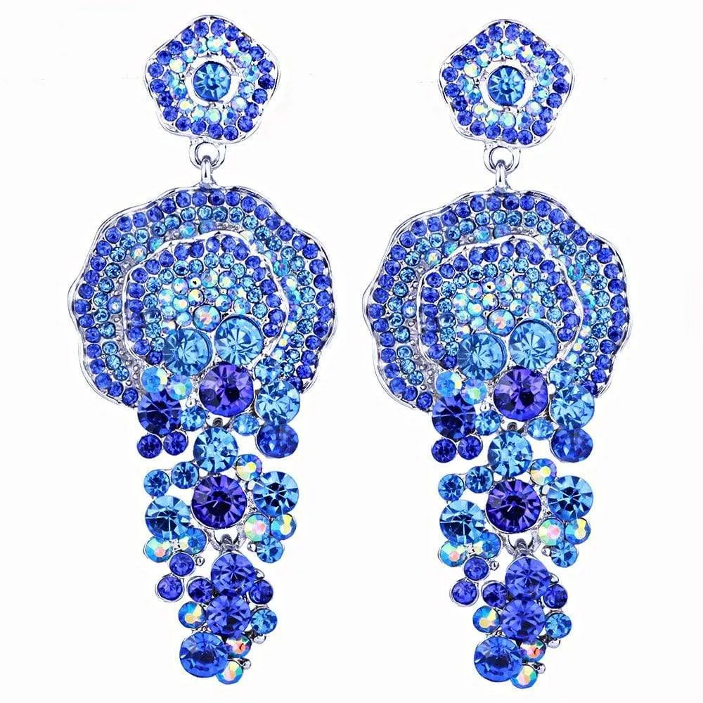 Santania Beaded Cluster Earrings