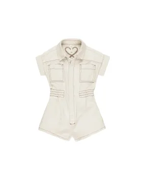 Utility Romper | Natural