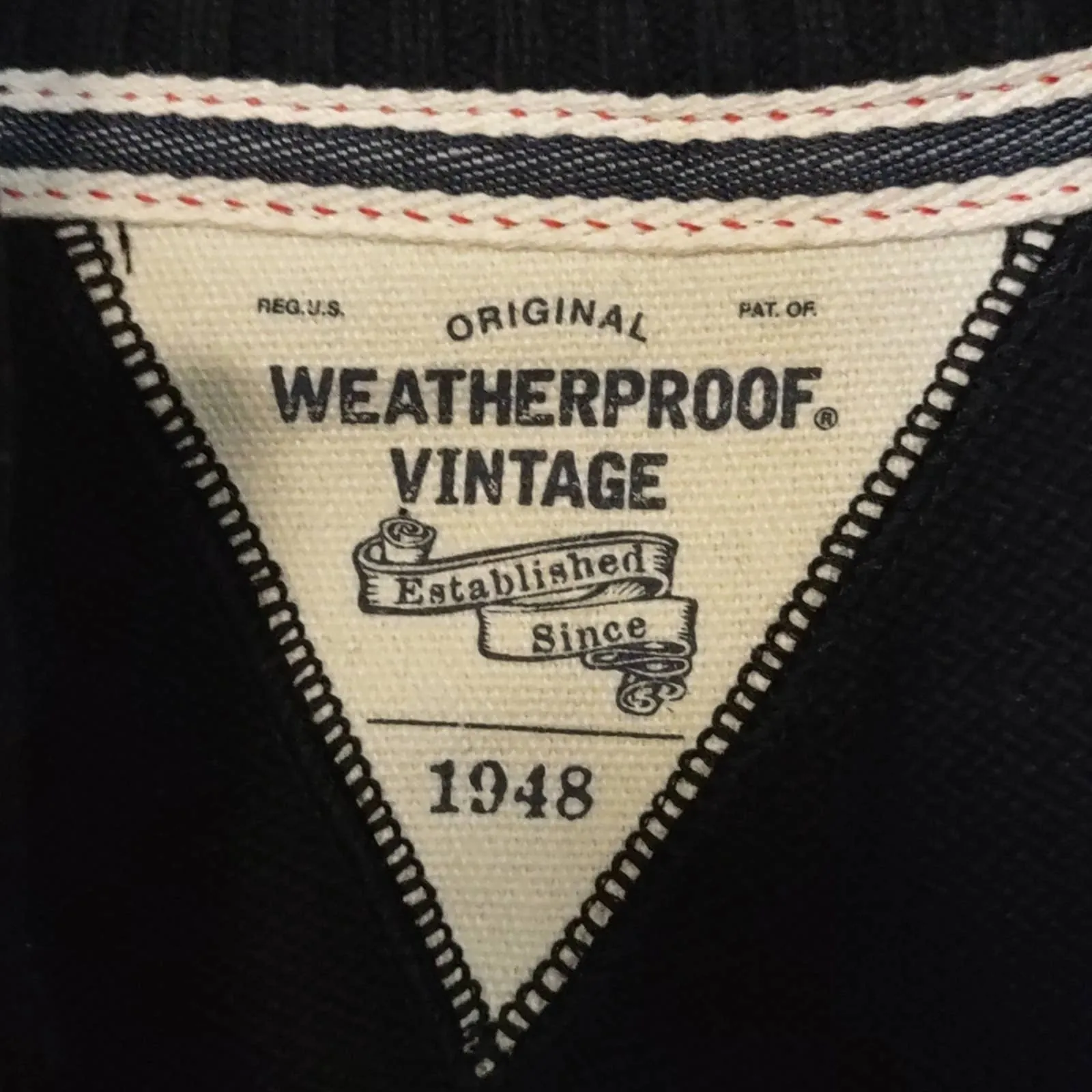 Weatherproof Vintage Snowflake Quarter Zip Sweater